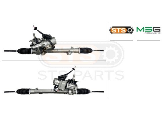 Steering rack with EPS