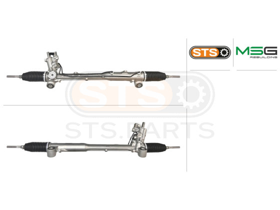 Lenkgetriebe hydraulisch mit stäben
