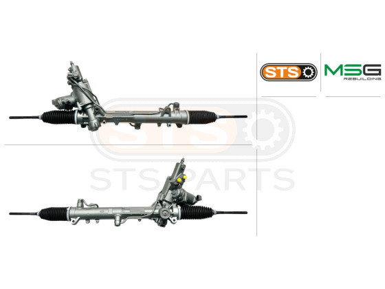 Lenkgetriebe hydraulisch mit stäben