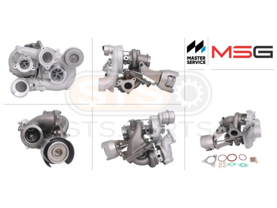 Turbina Bi-Turbo assemblato