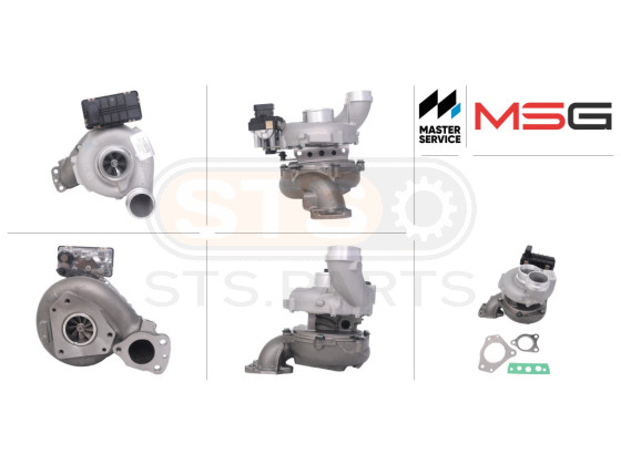 Turbocompresseur (turbo voiture) sur les roulements