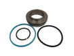 Steering rack piston rod piston kit for steering rack with GUR