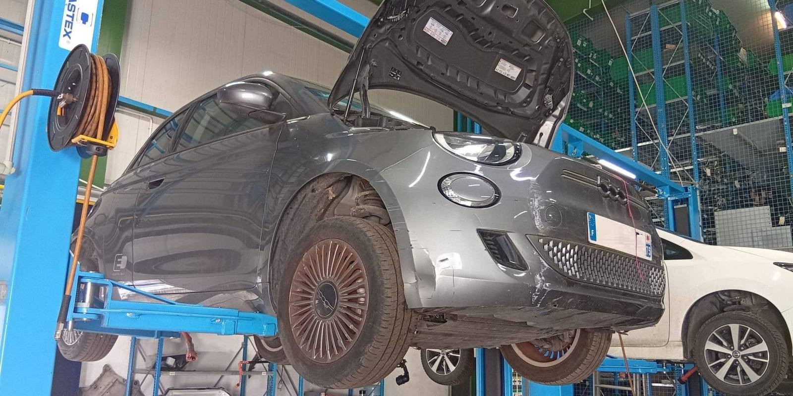 Восстановление высоковольтной батареи Fiat 500e (2020) после глубокого разряда