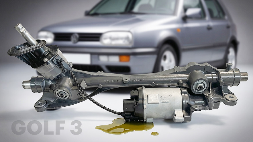 Cremagliera dello sterzo Golf 3: sintomi di danneggiamento e metodi di riparazione