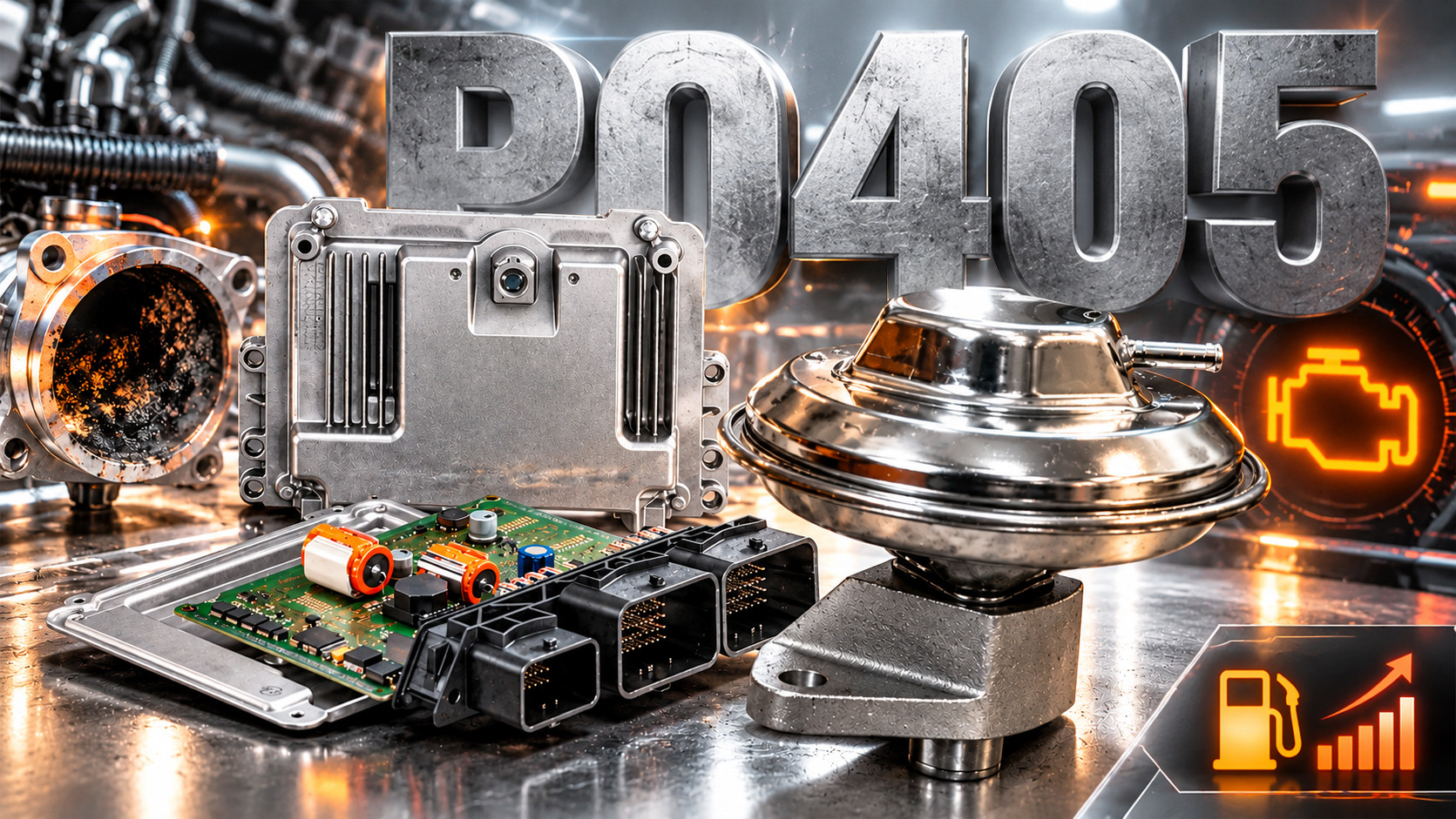 Fehlercode P0405: Was bedeutet das und wie lässt sich der EGR-Sensor reparieren?